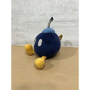 Super Mario Good Stuff Bomb Bob-omb Plush 6" Nintendo Stuffed Doll Figure Toy